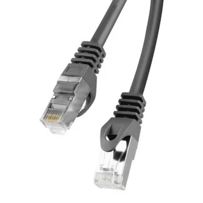 Lanberg RJ45 Cat.6 FTP Netzwerkkabel 2m Schwarz