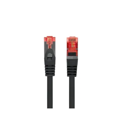 Netzwerkkabel Lanberg PCF6-10CU-0050-BK 0,5m Cat6 F/UTP RJ-45 Schwarz Flachkabel