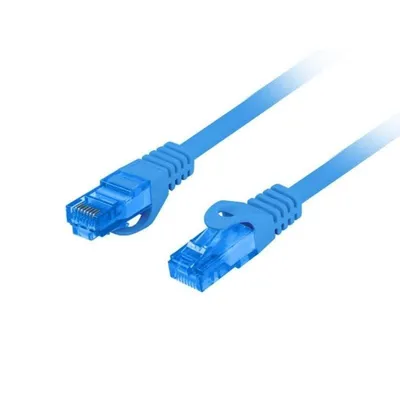 Netzwerkkabel Lanberg PCF6A-10CC-0100-B 1m Cat6a S/FTP RJ-45 Blau