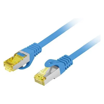 Netzwerkkabel Lanberg Cat6a S/FTP 1 m blau
