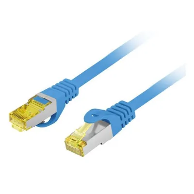 Netzwerkkabel Lanberg Cat6a S/FTP 1 m blau