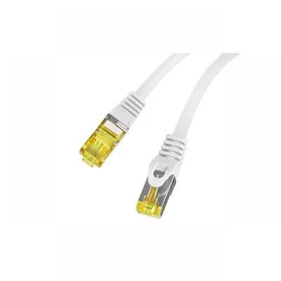 Lanberg Netzwerkkabel RJ45 Cat.6A S/FTP LSZH CU Fluke Passed 2m Grau
