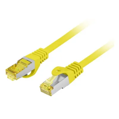 Netzwerkkabel Lanberg PCF6A-10CU 2 m Cat6a S/FTP RJ-45 gelb