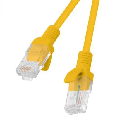 Lanberg Netzwerkkabel RJ45 UTP Cat.5e 1m Orange