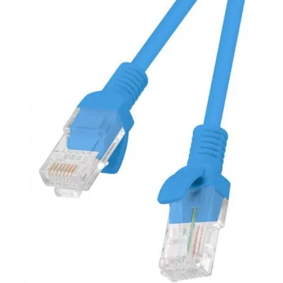 Lanberg Netzwerkkabel RJ45 UTP Cat.5e 1,5m Blau