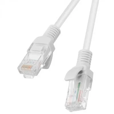 Lanberg 10er-Pack RJ45 UTP Cat.5e Netzwerkkabel 25cm grau