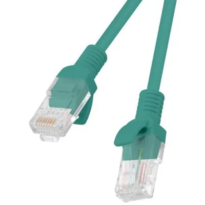 Lanberg Netzwerkkabel RJ45 UTP Cat.6 25 cm Grün
