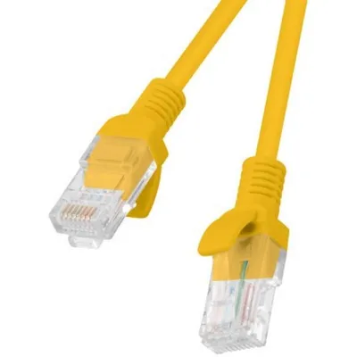 Lanberg Netzwerkkabel RJ45 UTP Cat.6 25cm Orange