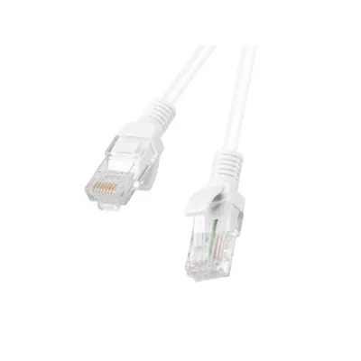 Netzwerkkabel Lanberg PCU6-10CC-0300-W 3m Cat6 U/UTP RJ-45 Weiß