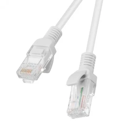 Lanberg Netzwerkkabel RJ45 UTP Cat.6 15m Grau