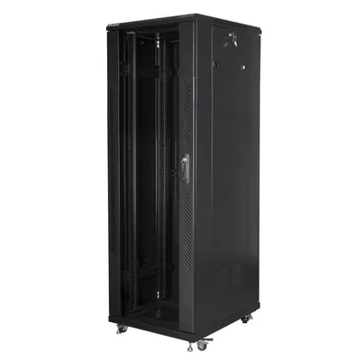 Rack Schrank Lanberg FF01-6837-12B 37U IP20 800kg Schwarz Rack Schrank Lanberg FF01-6837-12B 37U IP20 800kg Schwarz