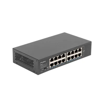 Switch Lanberg RSGE-16 Unmanaged 16 Ports Gigabit Ethernet Rackmount 1U Switch Lanberg RSGE-16 Unmanaged 16 Ports Gigabit Ethernet Rackmount 1U