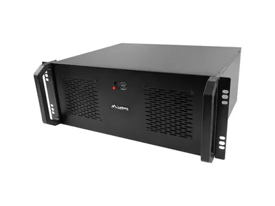 Servergehäuse Lanberg SC01-3504-10B 4U 2x120mm Lüfter HDD SSD Schwarz Servergehäuse Lanberg SC01-3504-10B 4U 2x120mm Lüfter