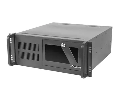 Bastidor Lanberg SC01-4504-10B 4U Schwarz 3 Lüfter HDD-Bays 7 Slots ATX Micro-ATX Mini-ATX