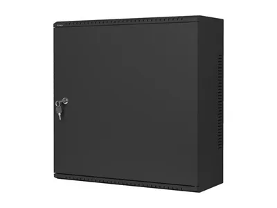 Wandrack Lanberg WAF1-5203-06-00B 6U 60 kg Tastaturschloss Rackschienen Wandrack