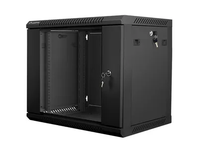 Bastidor Lanberg WF01-6409-10B Wandmontage 9U 60kg Tastaturschloss Schwarz Bastidor Lanberg WF01-6409-10B Wandmontage 9U 60kg Tastaturschloss Schwarz