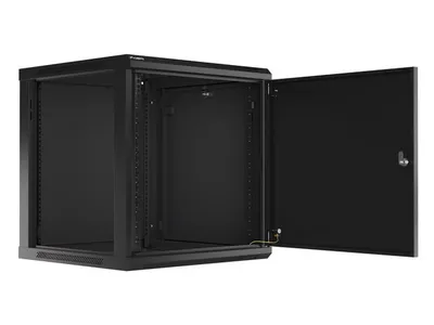 Wandmontage-Rack Lanberg WF01-6612-00B 12U 60kg Schwarz Wandmontage-Rack Lanberg WF01-6612-00B 12U 60kg Schwarz