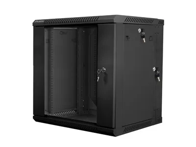 Wandmontagegehäuse Lanberg WF02-6612-10B 12U 60 kg Schwarz Wandmontagegehäuse Lanberg WF02-6612-10B 12U 60 kg Schwarz