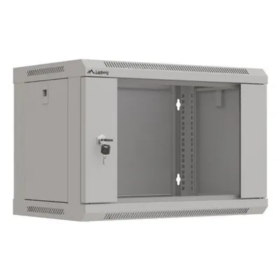 Bastidor de pared Lanberg WF03-5306-10S 6U 60 kg mit Tastaturschloss und Rackschienen