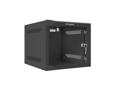 Bastidor de pared Lanberg WF10-2304-10B 4U 20 kg Schwarz Bastidor de pared Lanberg WF10-2304-10B 4U 20 kg Schwarz