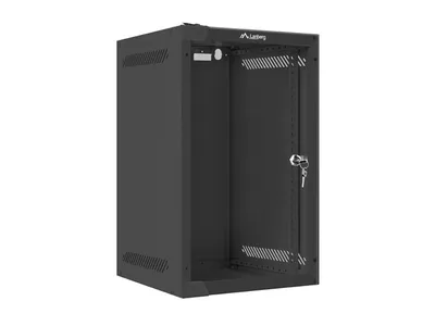 Wand-Rack Lanberg WF10-2309-10B 9U 20kg Schwarz Wand-Rack Lanberg WF10-2309-10B 9U 20kg Schwarz