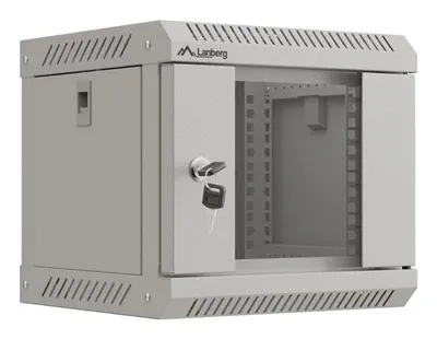 Wandrack Lanberg WF11-3304-10S 4U 30 kg mit Tastatursperre und Kabelmanagement Wandrack Lanberg WF11-3304-10S 4U 30 kg mit Tastatursperre und Kabelmanagement