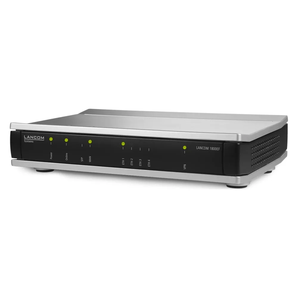 Router Lancom 1800EF Ethernet Gigabit 4 Ports VPN VLAN Erweiterte Sicherheit