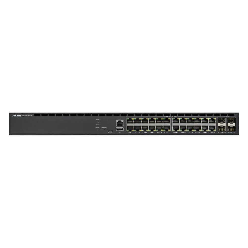 Lancom Systems LANCOM GS-4530XUP Stackable L3-Managed Multi-Gig POE++ Access Switch 24x 2.5 GE PoE++ 802.3bt Typ 4