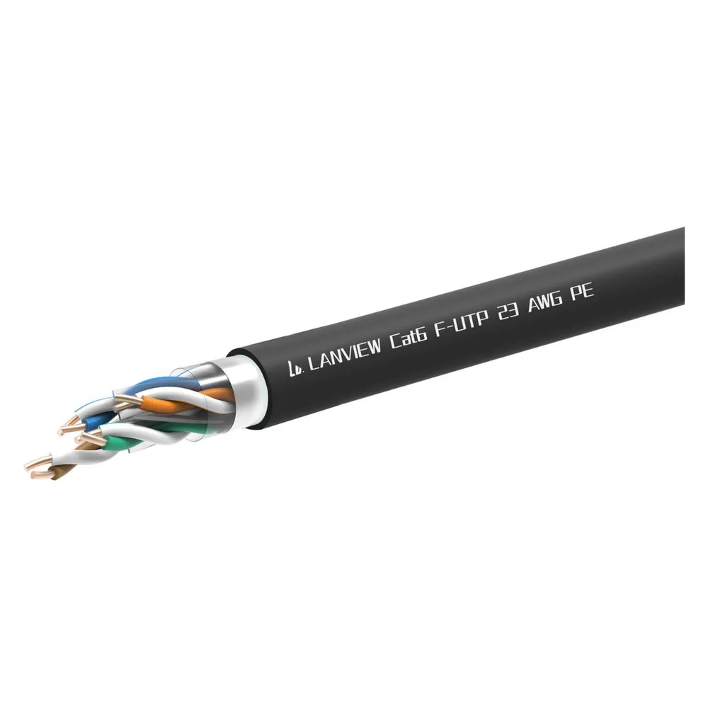 Lanview Cat6 F-UTP Network Cable (F/UTP, CAT6, 305 m)