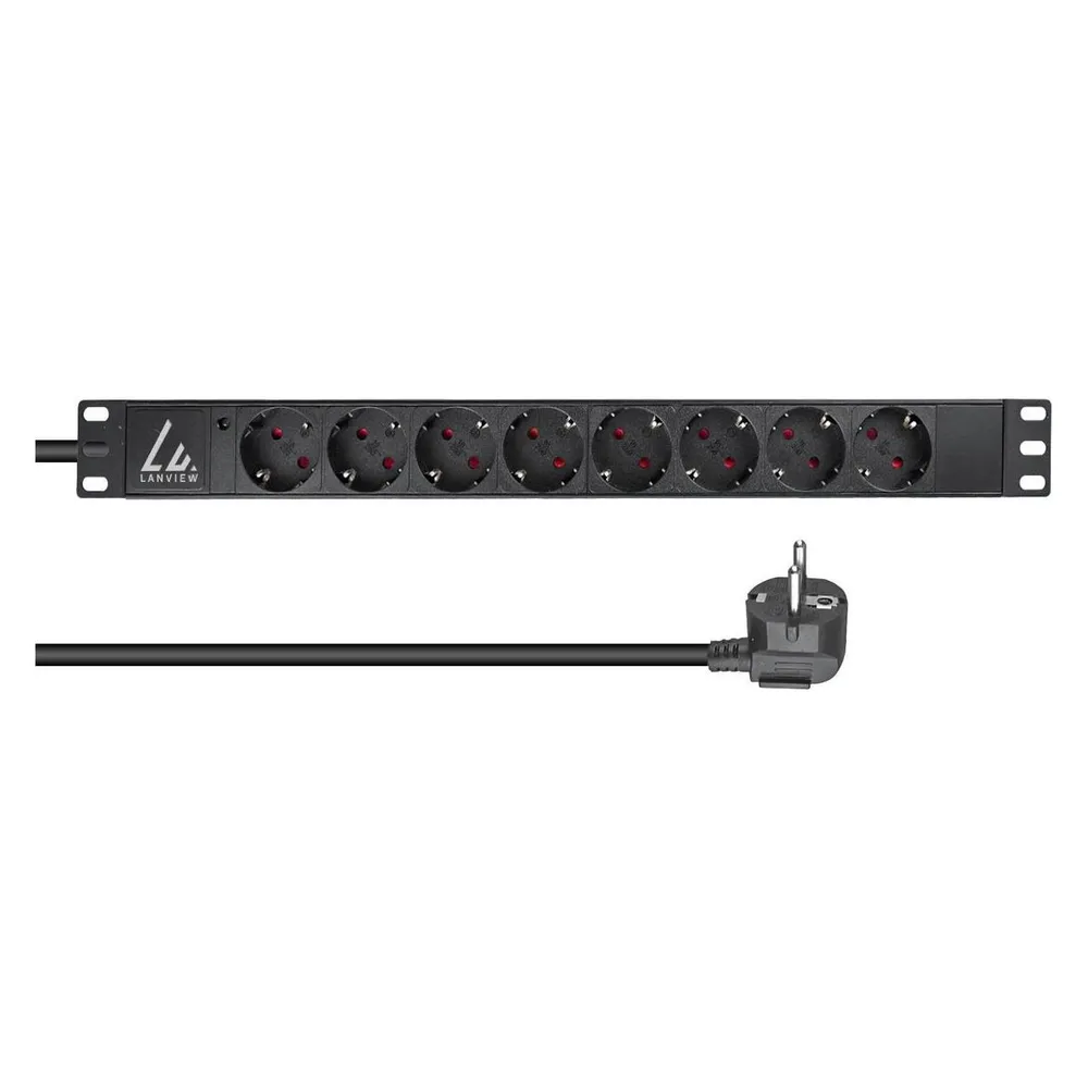 Lanview 19" rack mount power strip
