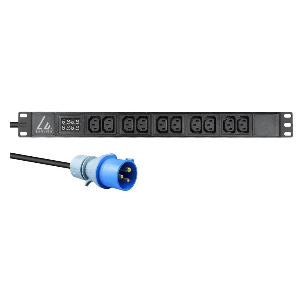 Lanview 19" rack mount power strip