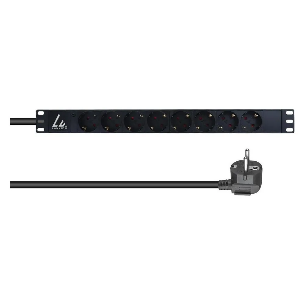 Lanview 19" rack mount power strip