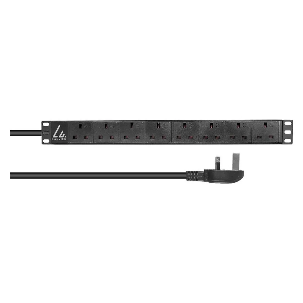 Lanview UK Rack mount power strip