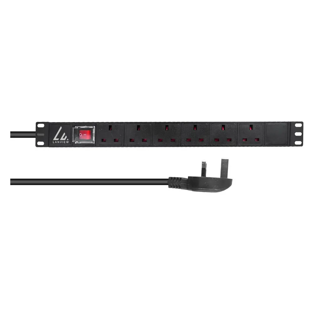 Lanview UK Rack mount power strip