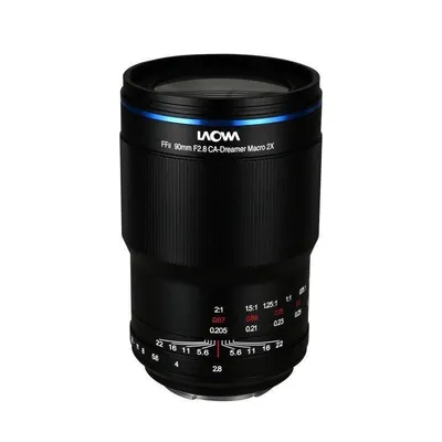 Objektiv Laowa VE9028RF 90 mm f/2.8 2x Makro Canon RF Manuell Montierung RF Schwarz