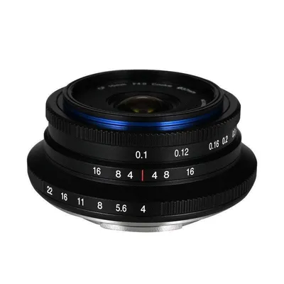Objektiv Laowa 10mm f/4 Cookie Fujifilm X-Mount Pancake Kompakt Schwarz