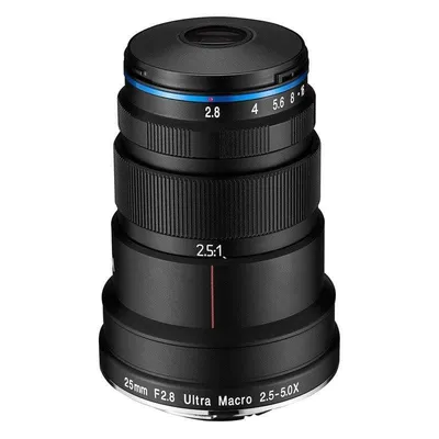 Objektiv Laowa 25mm f/2.8 Ultra Macro Nikon F Manuell Schwarz