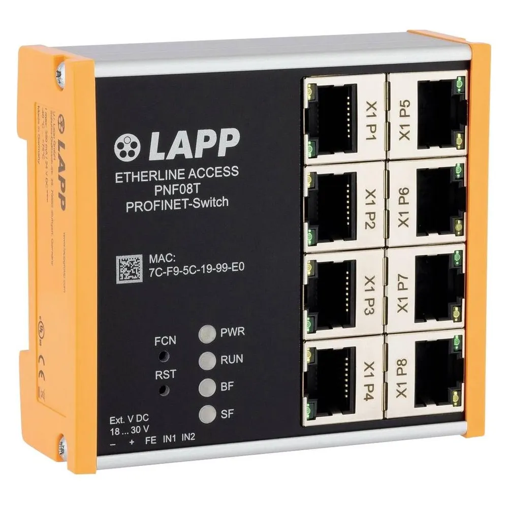 Lapp Industrial Ethernet Switch (8 Ports)