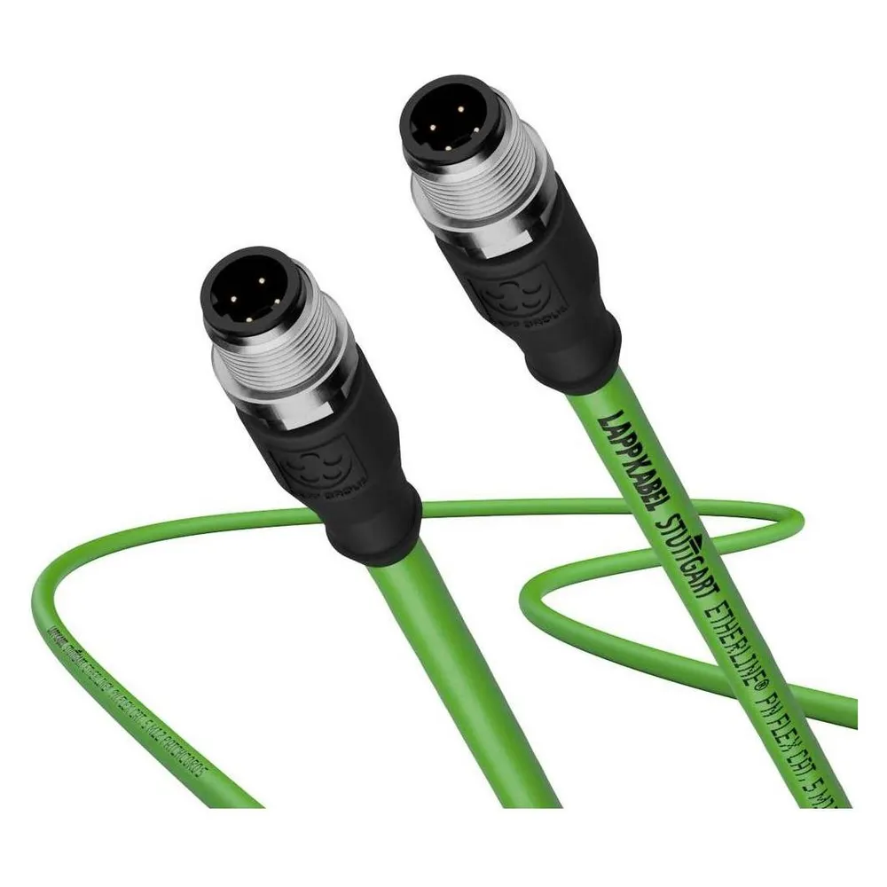 Lapp IE-PNB-5-M12D-S-1-Y (SF/UTP, CAT5, 1 m)