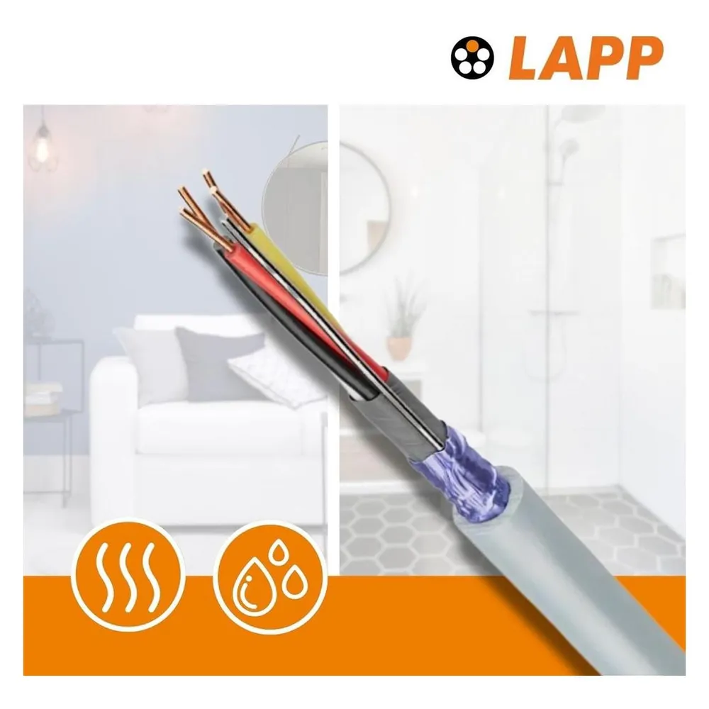 Lapp 25 Meter 1591301 Telefonkabel 2x2x0,6 mm J-Y(ST) Y Telefonleitung 2x2x0,6 geschirmt I Fernmelde