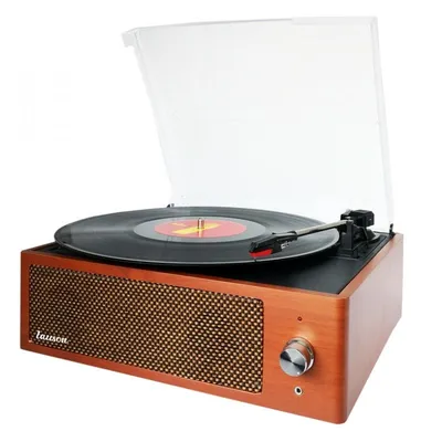 Lauson XN092 Bluetooth-Plattenspieler Walnuss