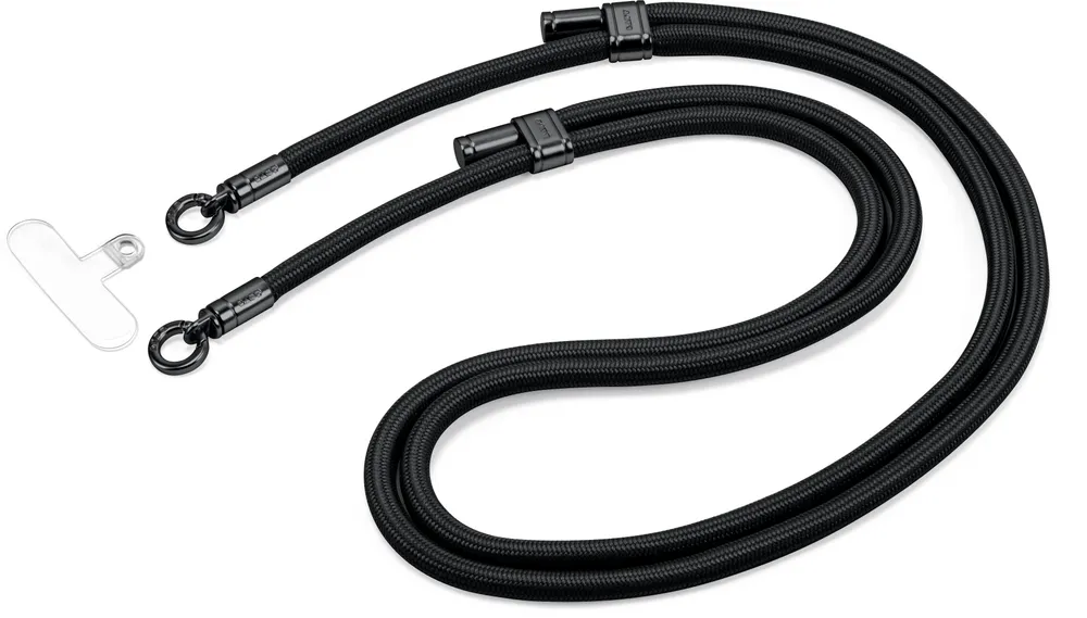 Laut ADAPTA-LOOP Handykette, Schwarz