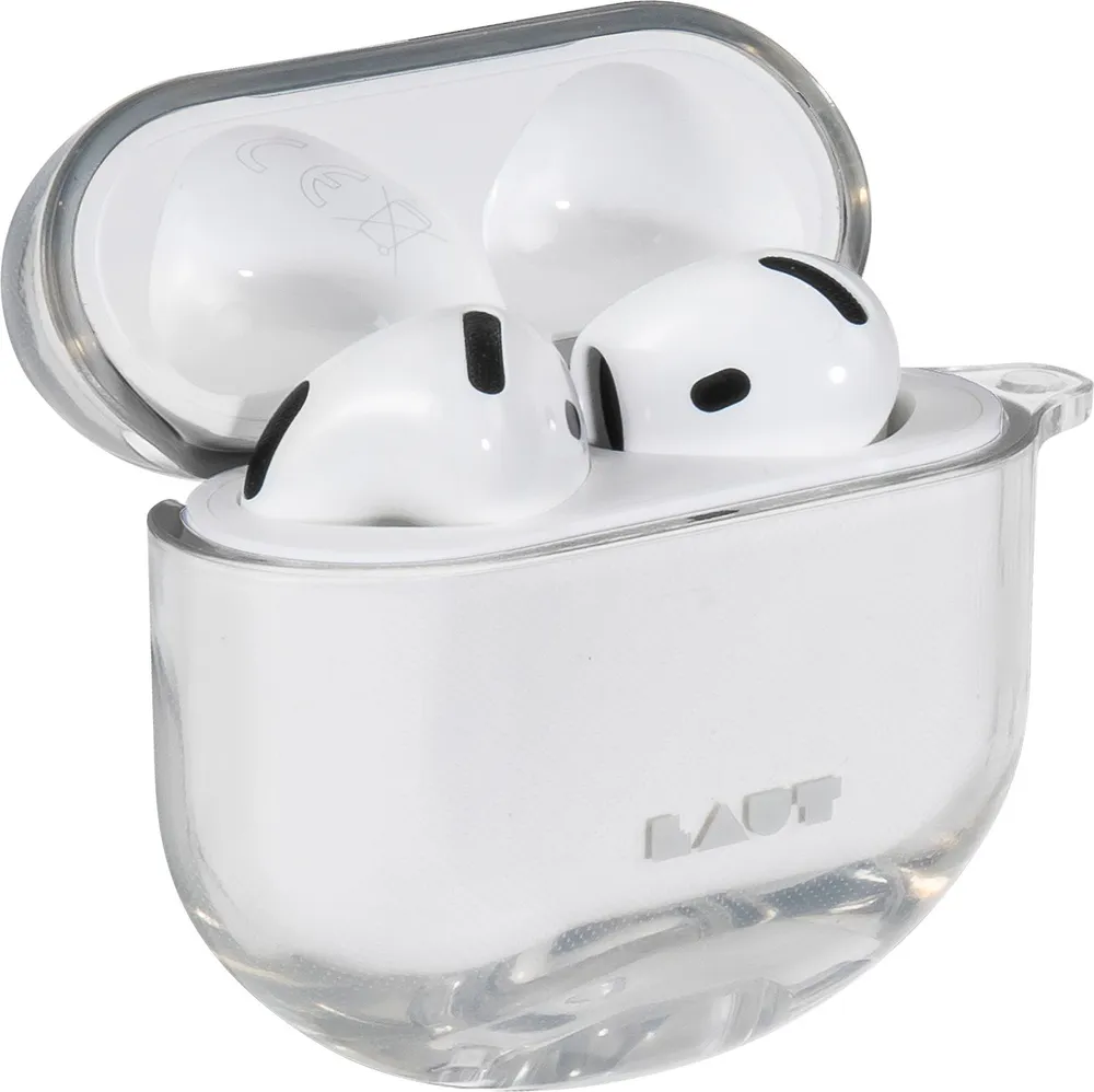 LAUT Aero Protect Case für AirPods Pro (4. Gen), Transparent