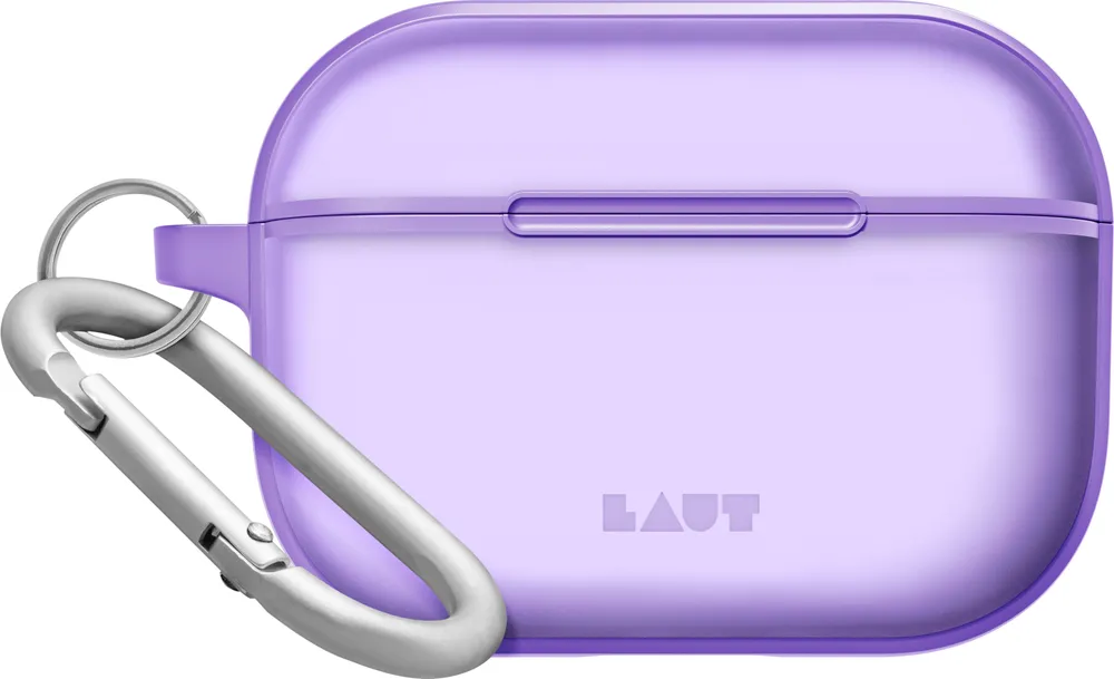 LAUT Huex Protect Case für AirPods Pro (1./2. Gen), Lila