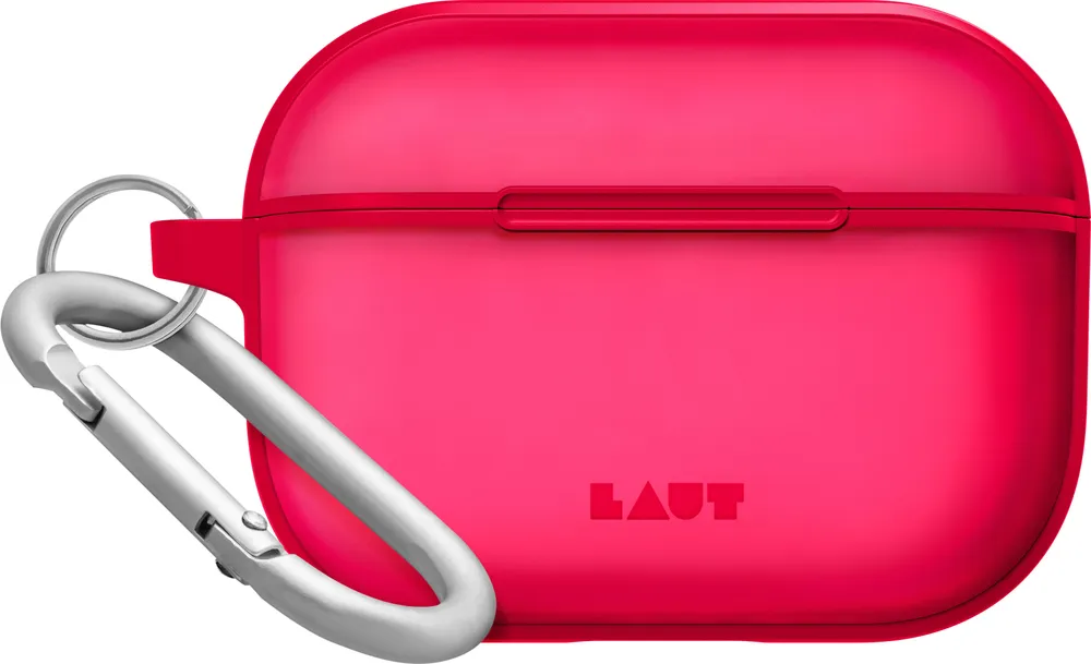 LAUT Huex Protect Case für AirPods Pro (1./2. Gen), Rot