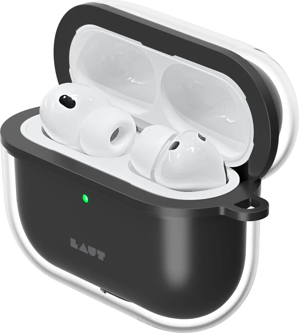 LAUT Aero Protect Case für AirPods Pro (3. Gen), Schwarz
