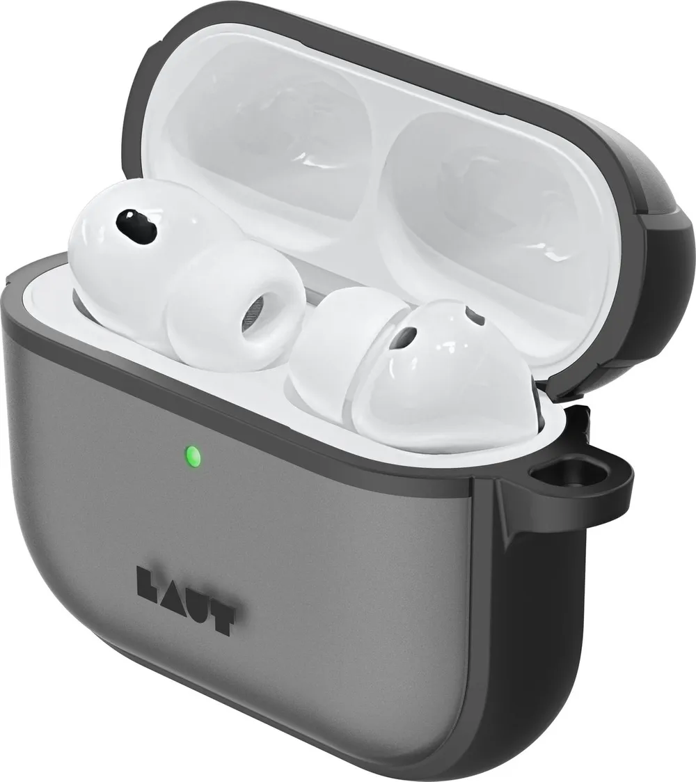 LAUT Huex Protect Case für AirPods Pro (3. Gen), Schwarz