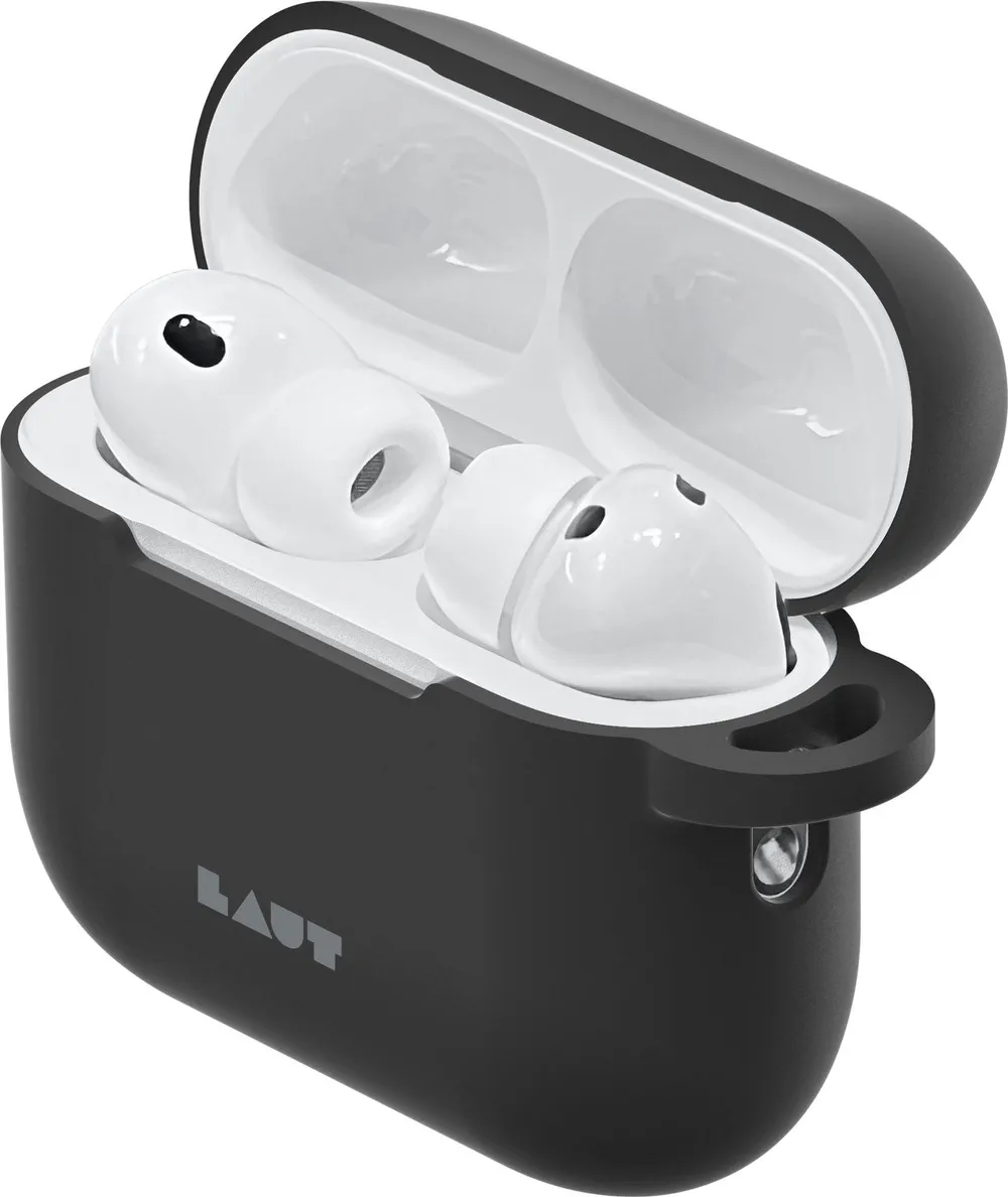LAUT Pod Case für AirPods Pro (3. Gen), Schwarz