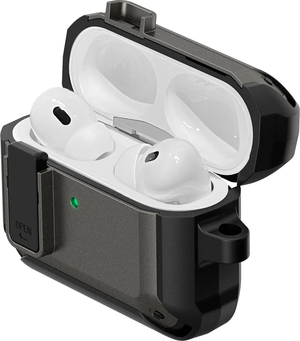 LAUT Zentry Case für AirPods Pro (3. Gen), Schwarz