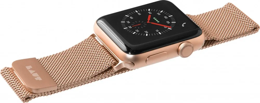 LAUT Steel Loop Watch Strap, Gold, 40mm, 41mm, 38mm, 42mm (Series 10/11)